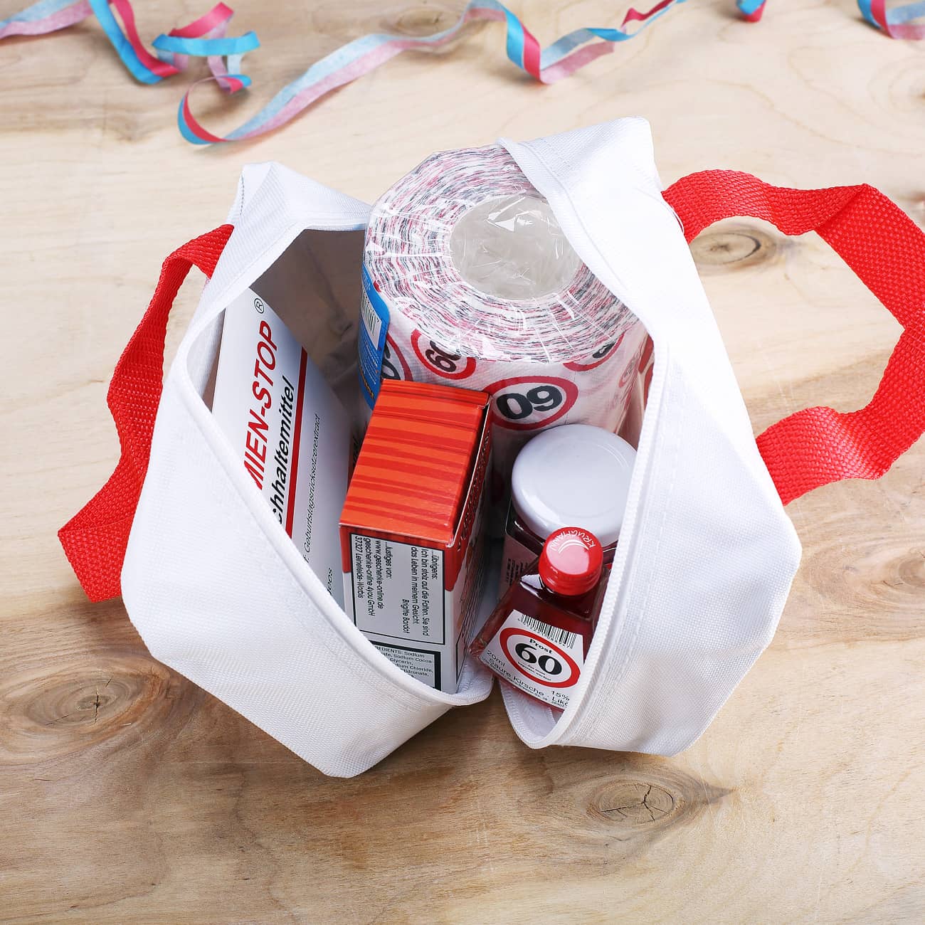 Inhalt der erte Hilfetasche