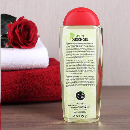 Duschgel für die Luxus-Tussi - Rückseite