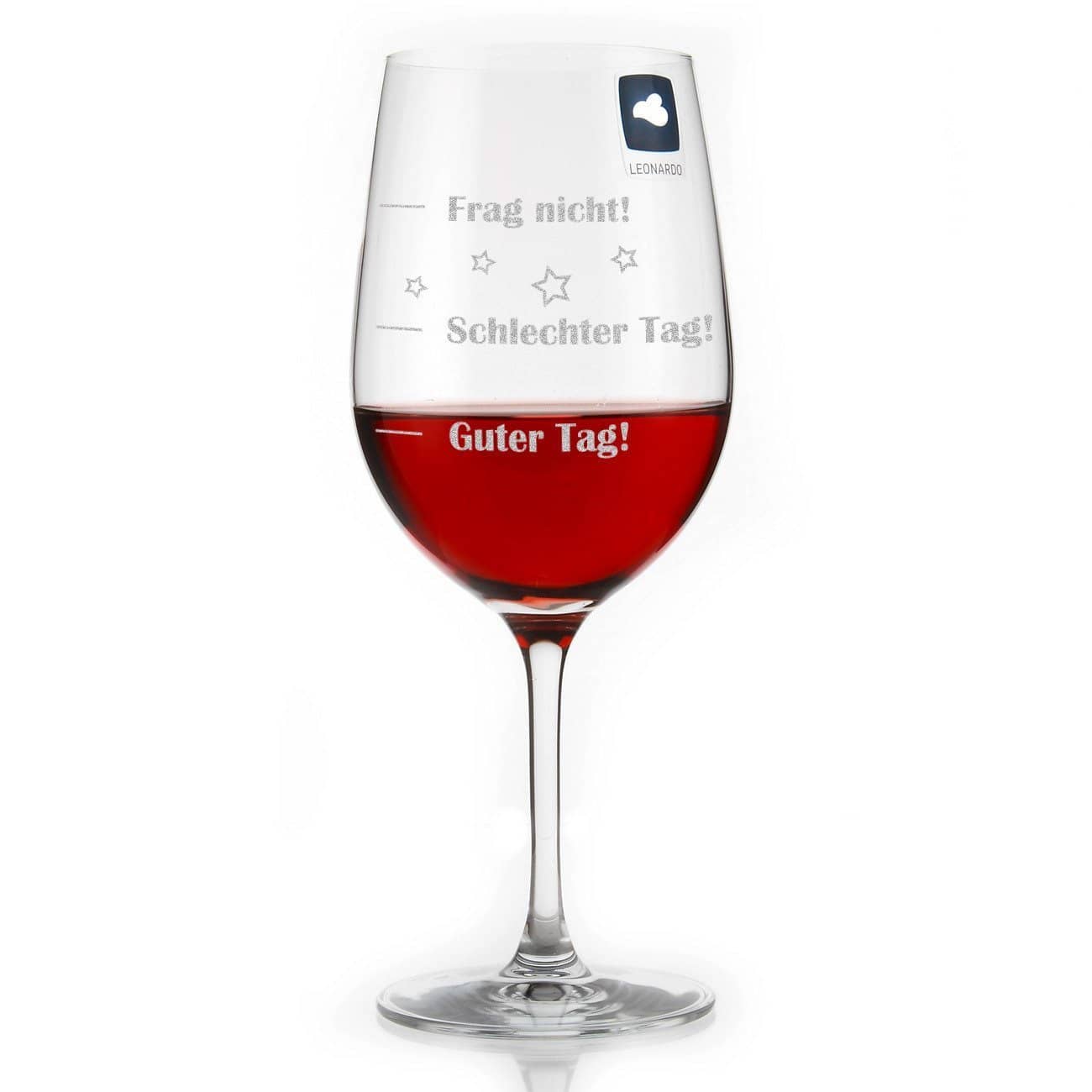 Stimmungsglas, guter Tag, schlechter Tag, Frag nicht!