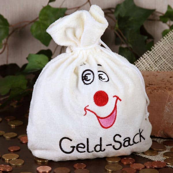 Geldsack - als Geldgeschenk ideal