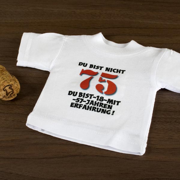 Mini Shirt zum 75.