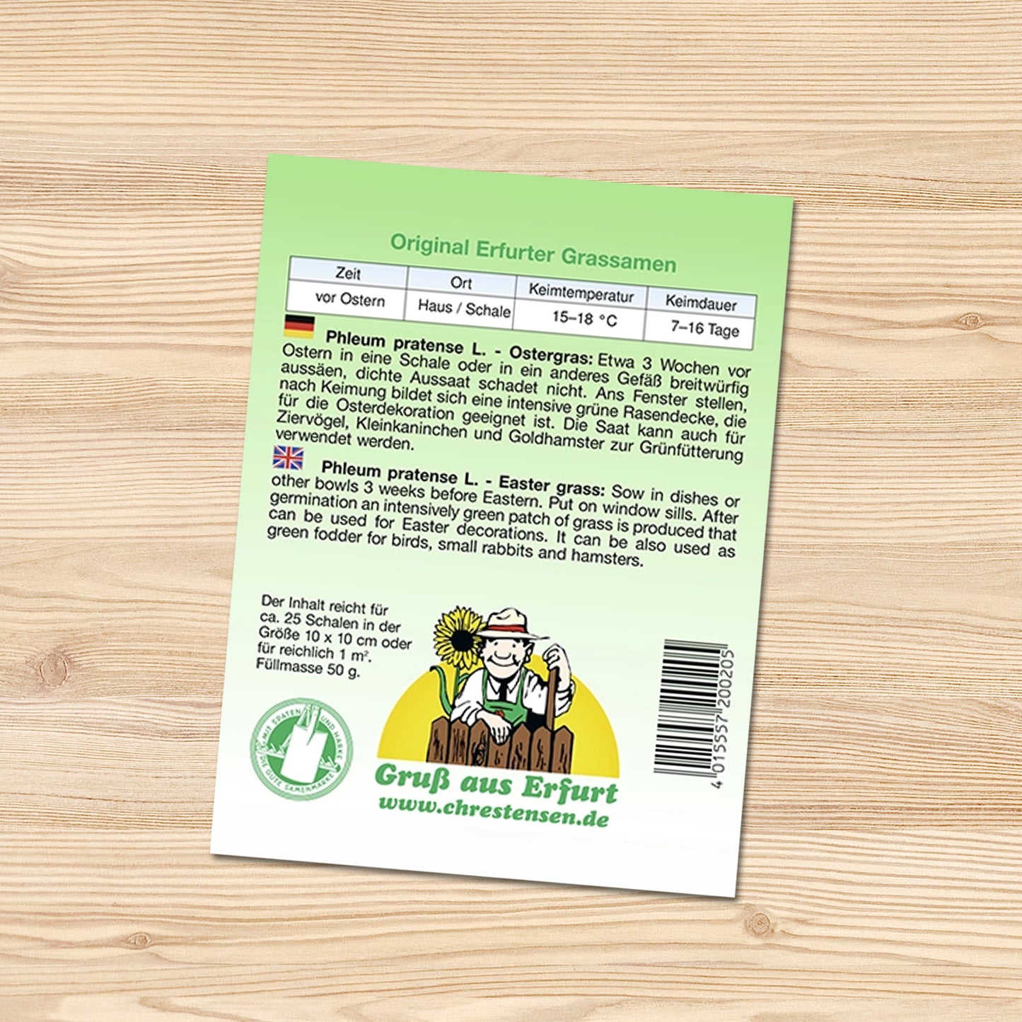 Chrestensen Samen | Ostergras