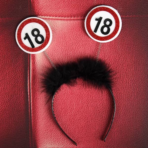 Partyhaarreif Verkehrszeichen 18