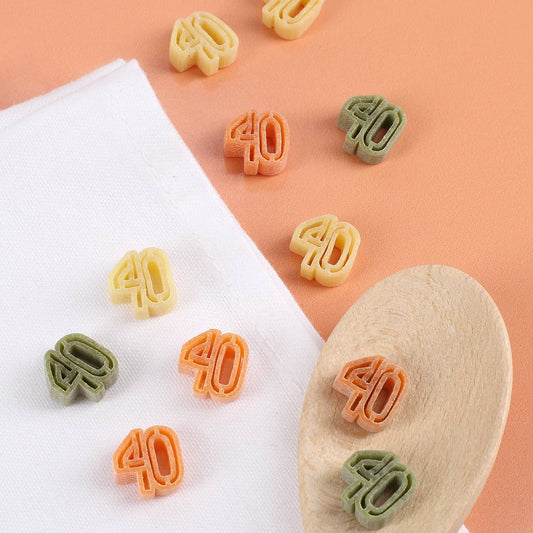 Zahlennudeln zum 40.