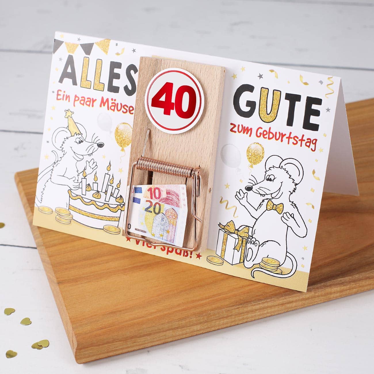 Ein paar Mäuse zum 40. Geburtstag