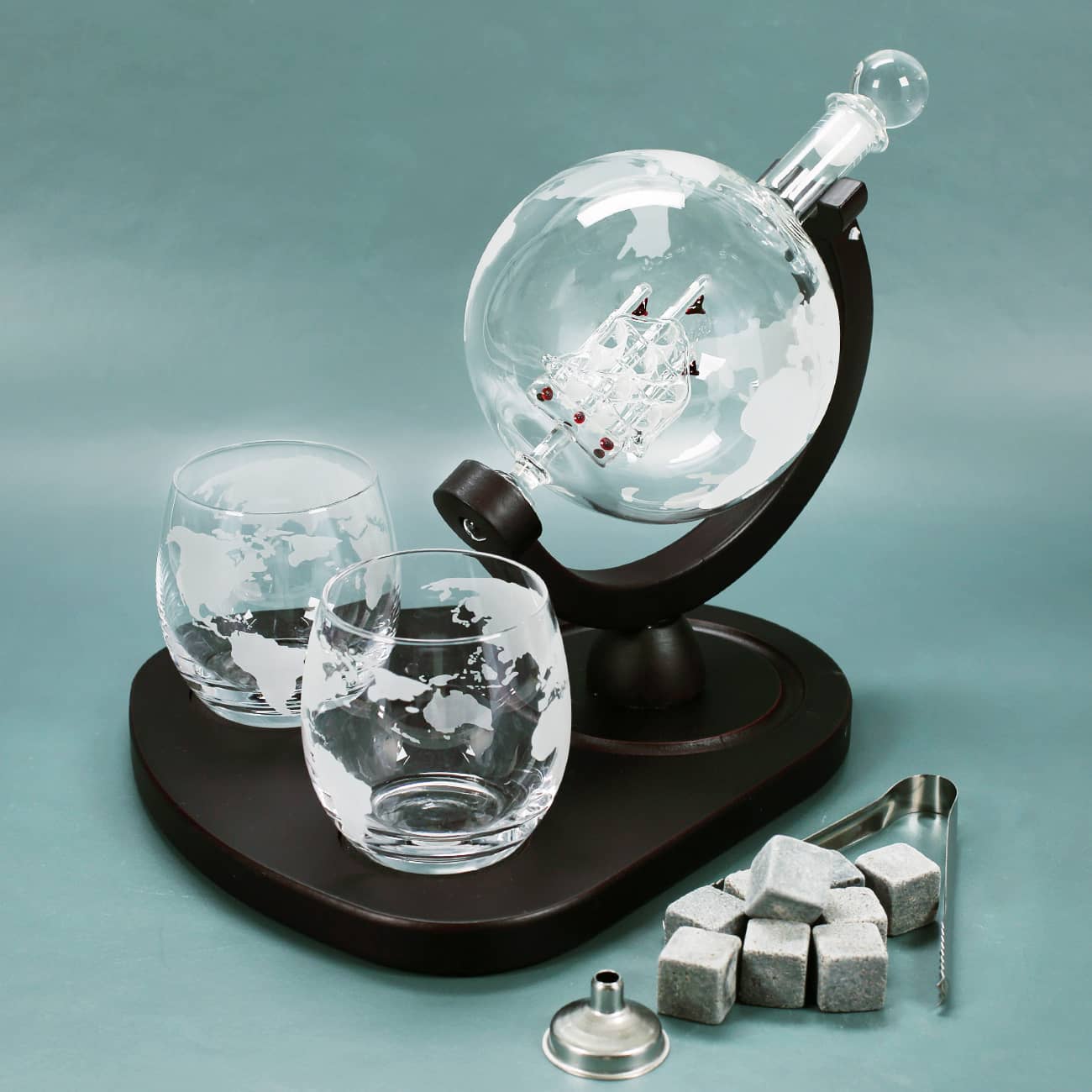 Umfangreiches Set für Whiskyliebhaber