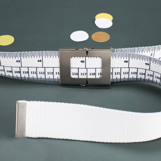 zum Abmessen des Bauchumfangs