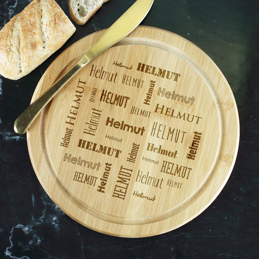 Rundes Schneidebrett