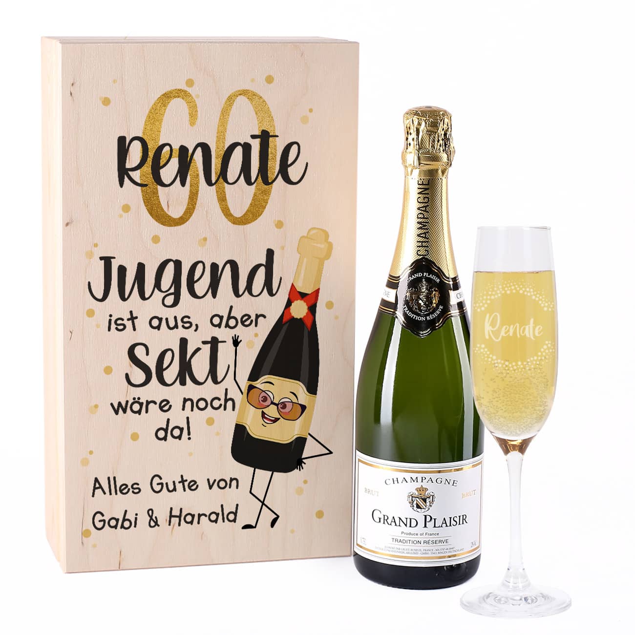 Edles Geschenkset zum Geburtstag