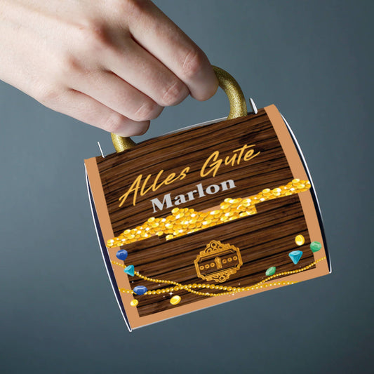 Schatztruhe Tassentasche