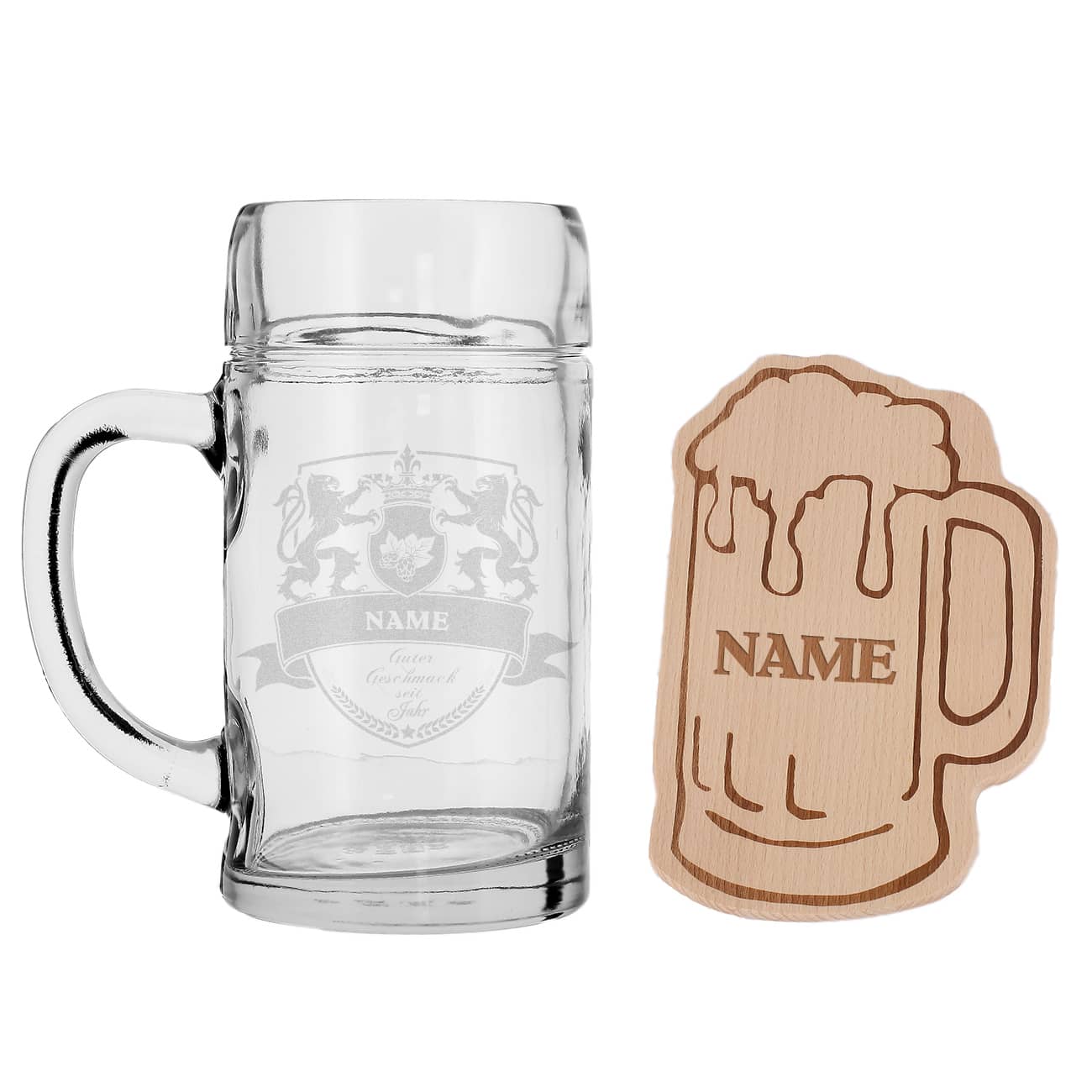 Beide Produkte mit Ihrer Wunschgravur