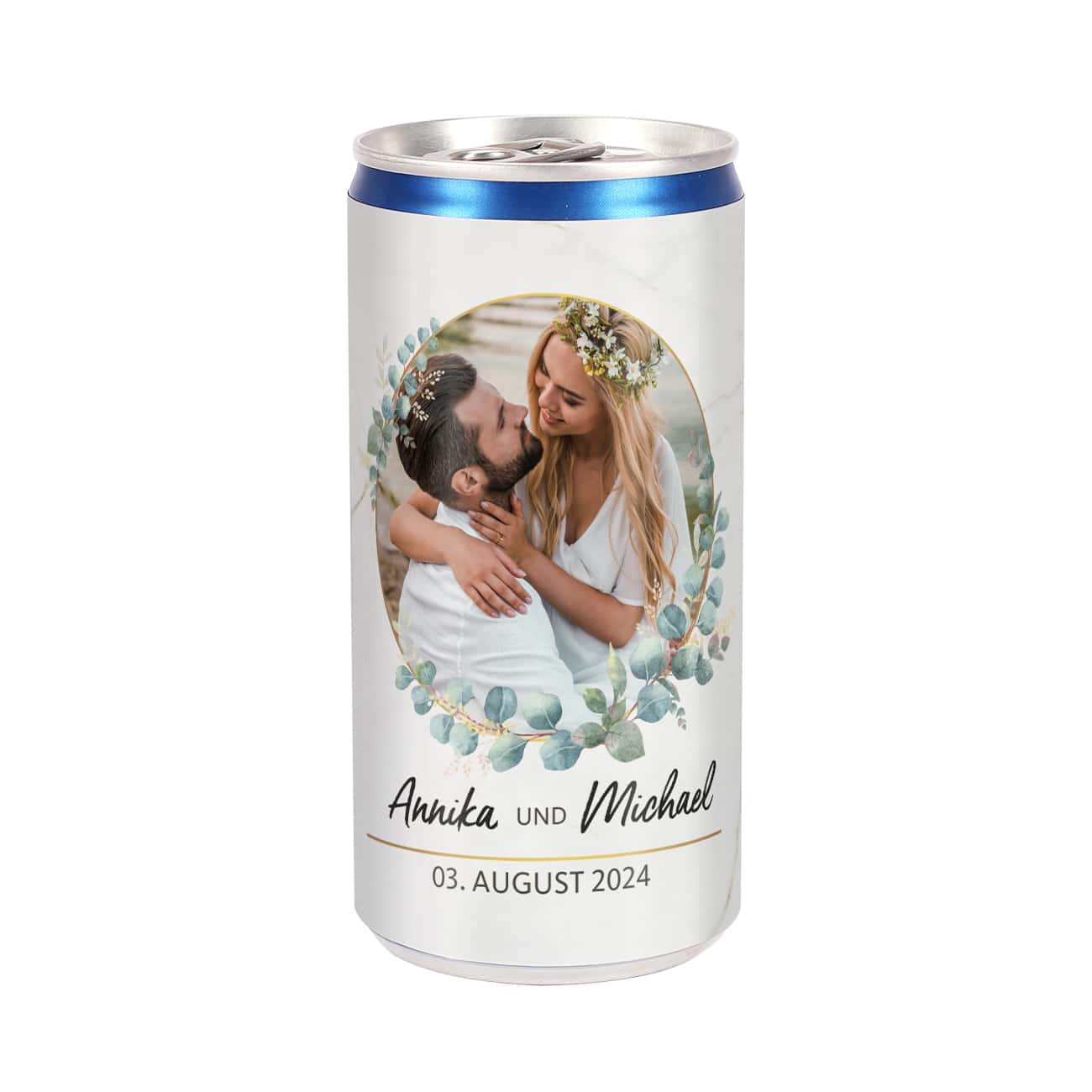 Individuelle Seccodose zur Hochzeit