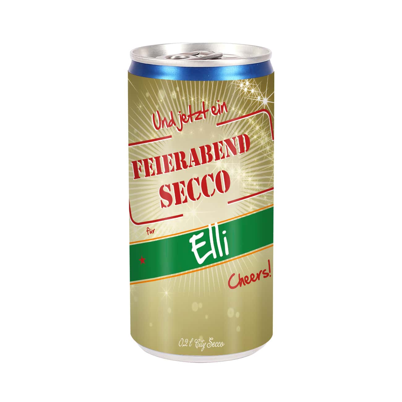 City Secco mit Wunschname