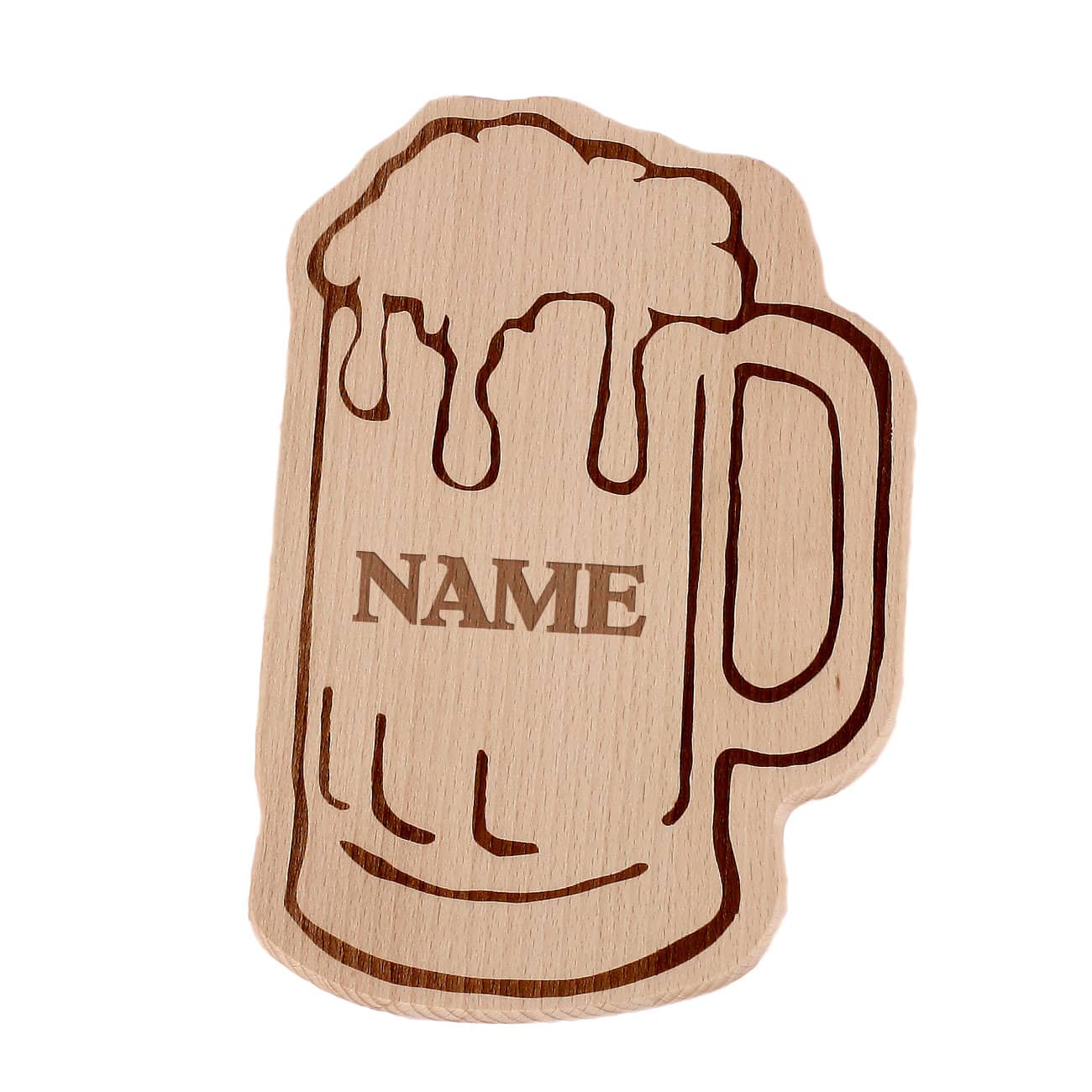 Brettchen aus Holz mit Name