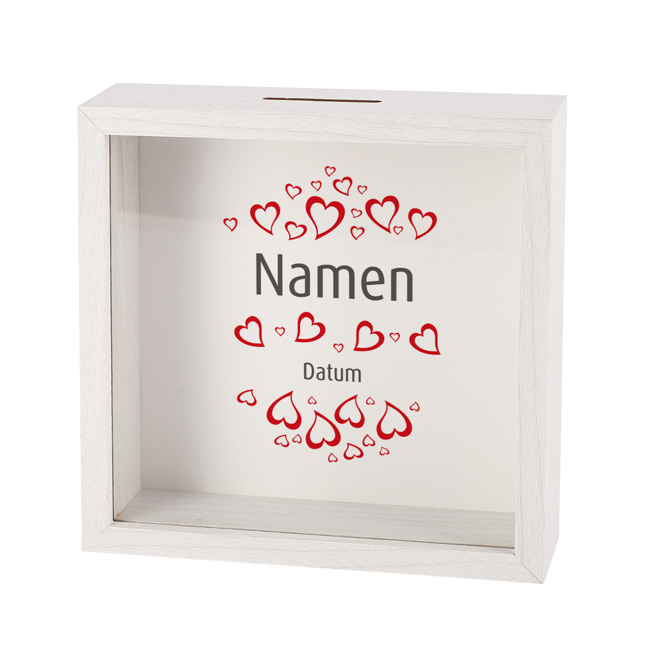 Mit persönlichem Aufdruck