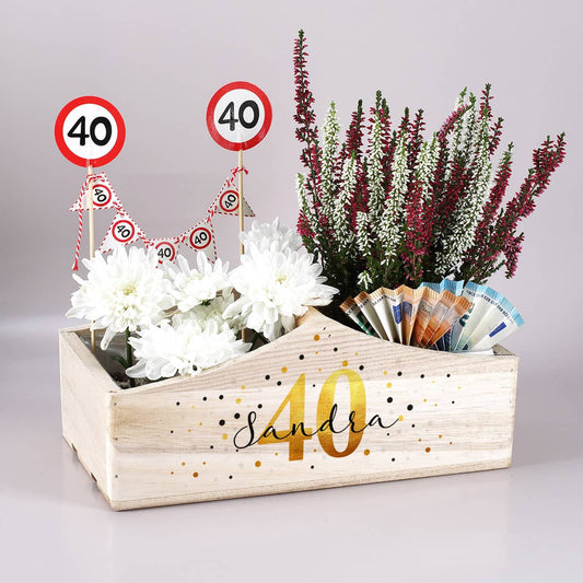 Hübsches DIY Geldgeschenk zum Geburtstag