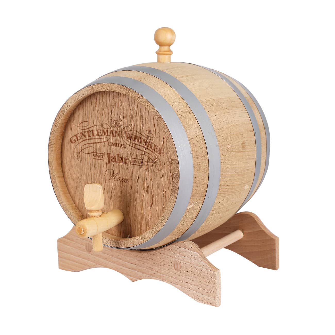 Mit Gravur von Name und Jahr