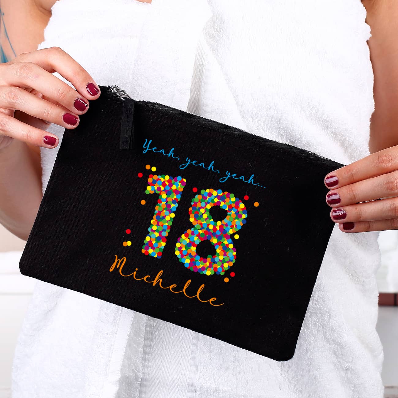Persönliches Beautycase zum 18. Geburtstag