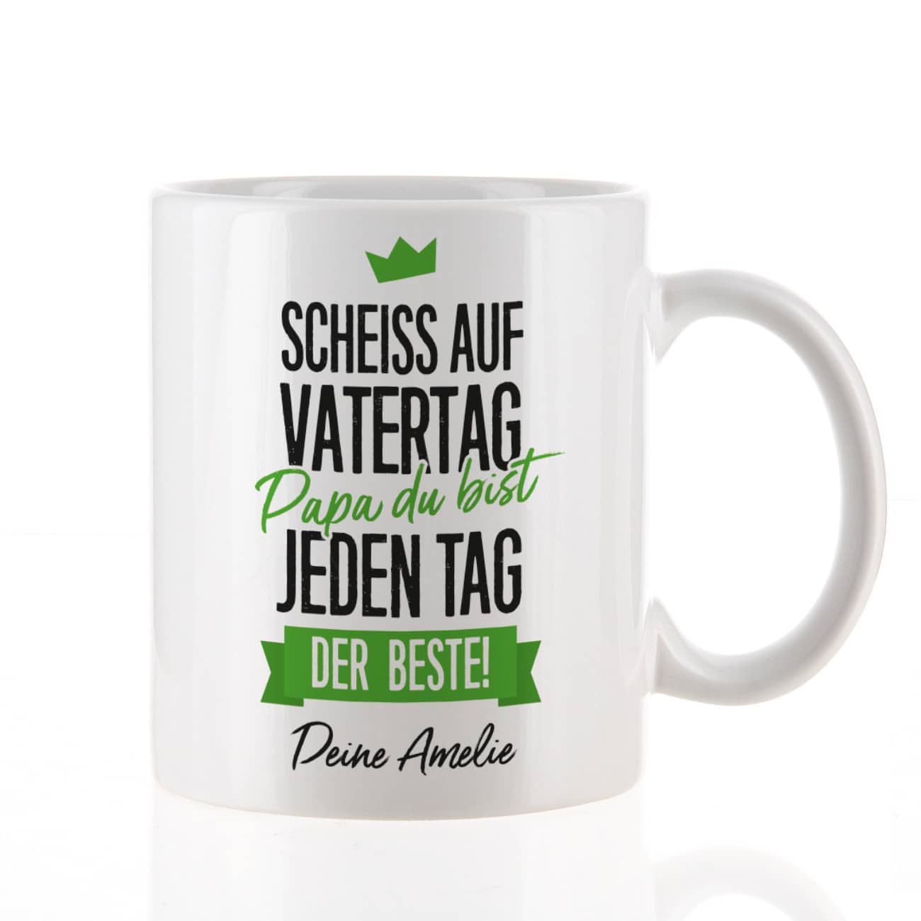 Tasse zum Vatertag - Du bist jeden Tag der Beste!