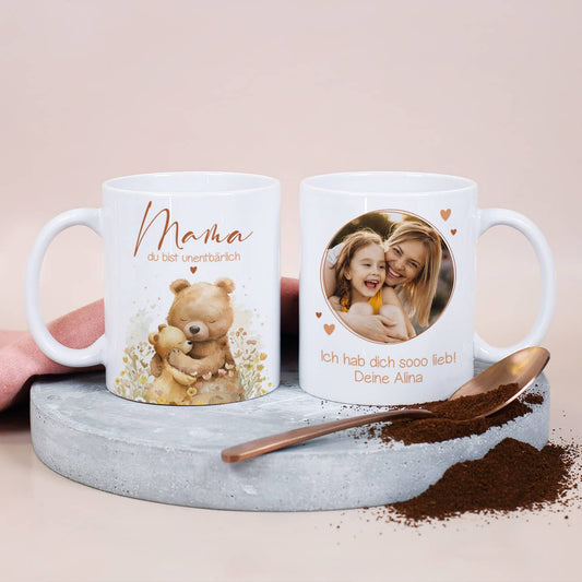 Mama, du bist unentbährlich - mit Foto & Text nach Wunsch