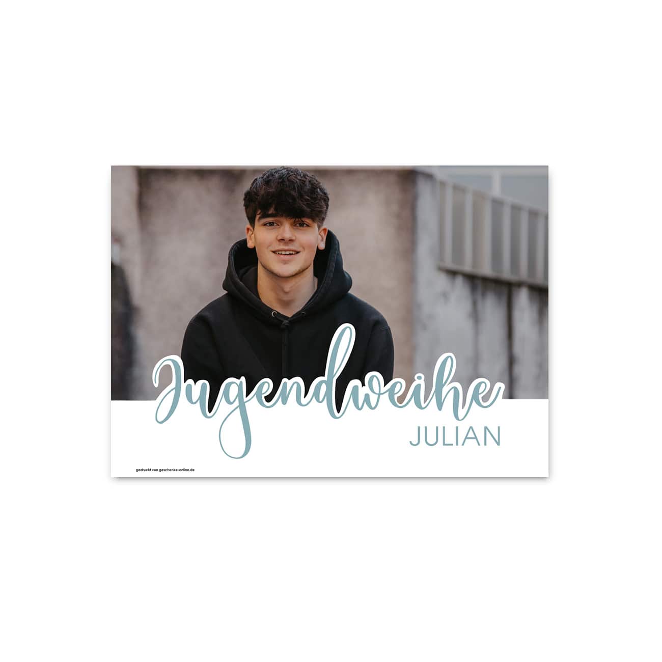 Banner mit Namen Ihrer Wahl und Foto