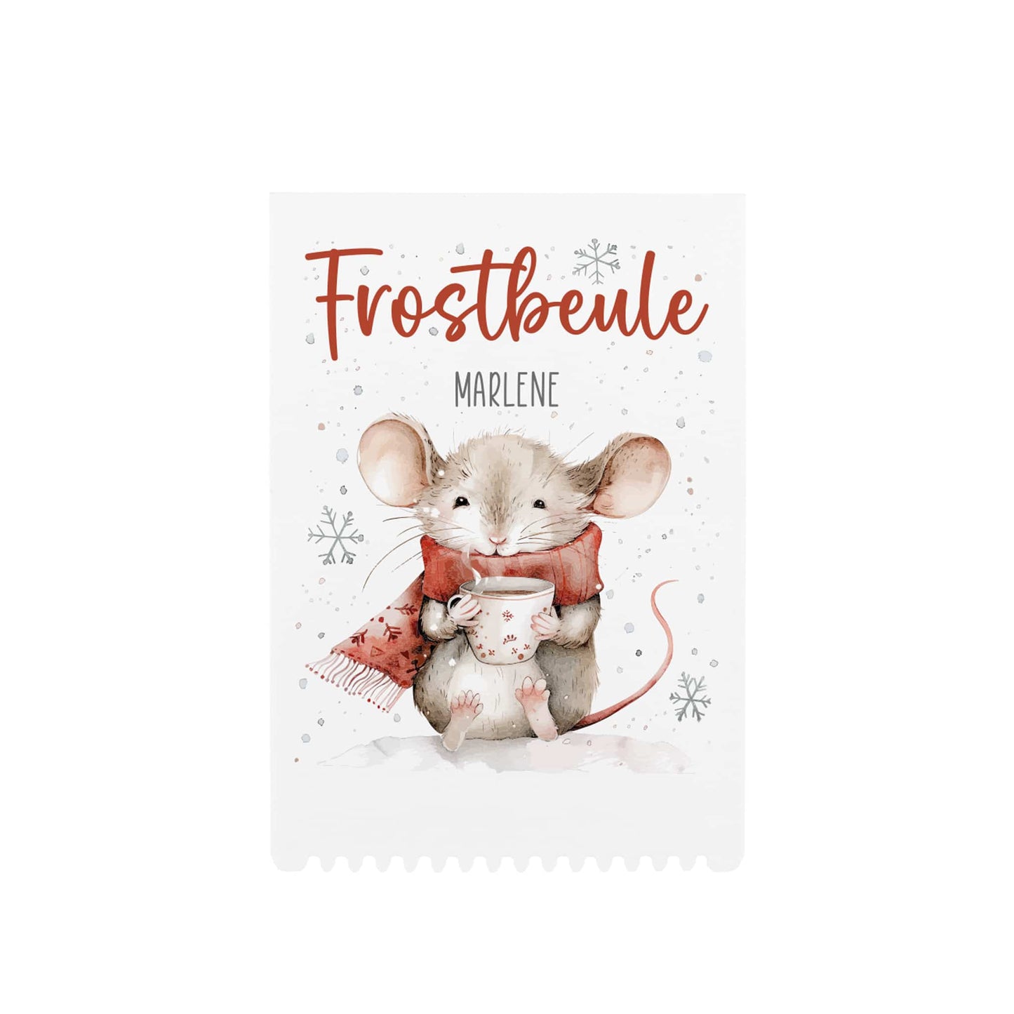 Personalisiertes Geschenk zum Winter