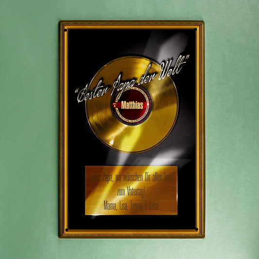 Auszeichnung für den besten Papa