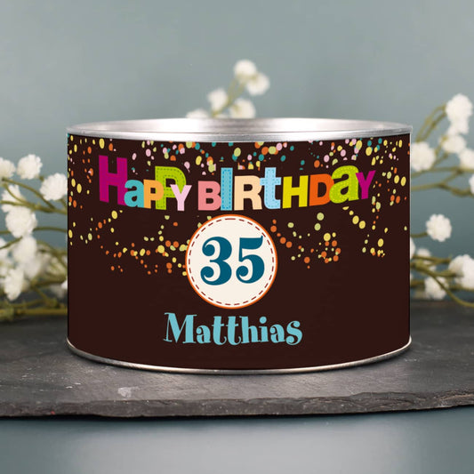 Spardose für Geldgeschenke zum Geburtstag