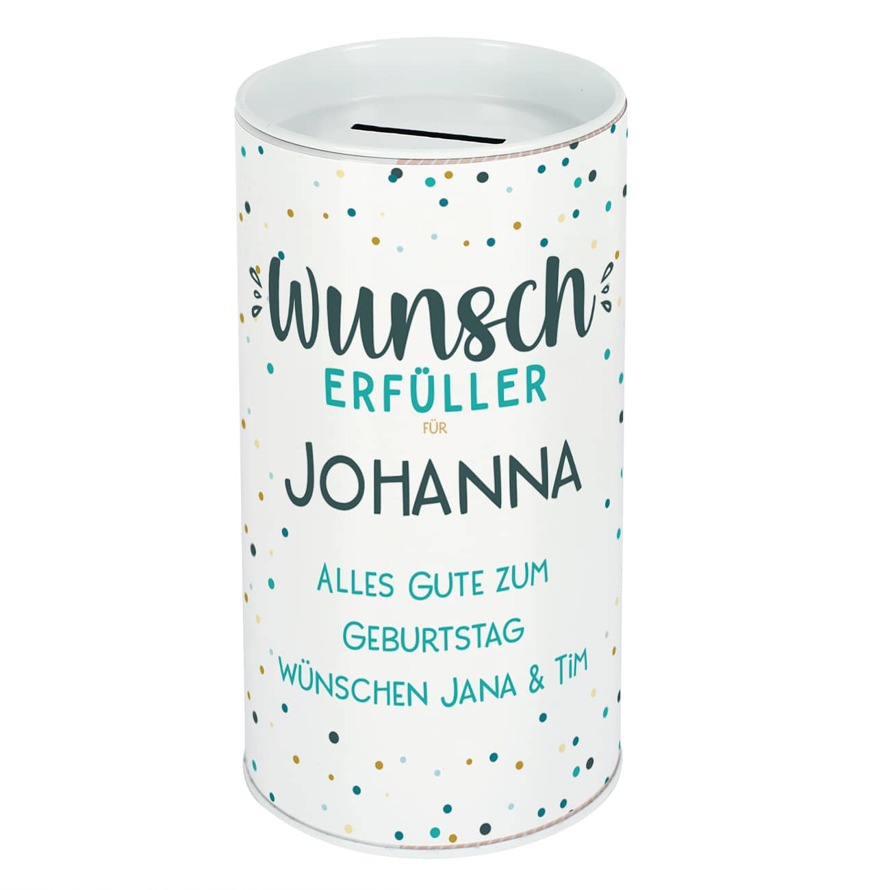 Mit Name nach Wunsch bedruckt