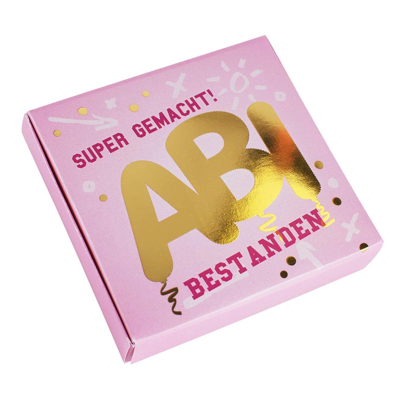 ABI bestanden! Geldgeschenk mit Goldprägung