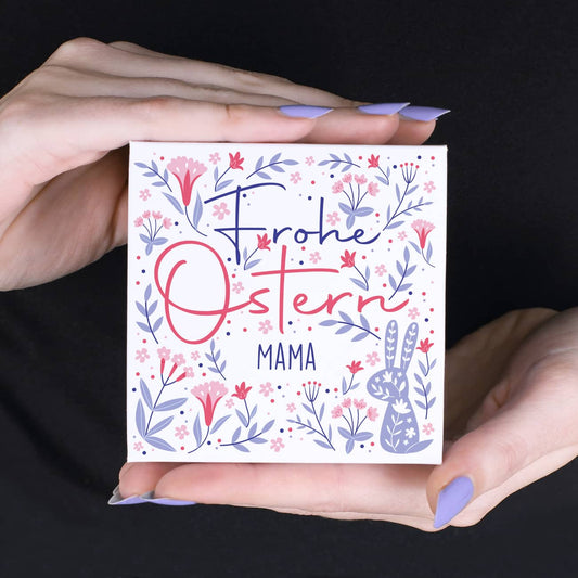 Personalisierte Schachtel zu Ostern mit Name nach Wunsch