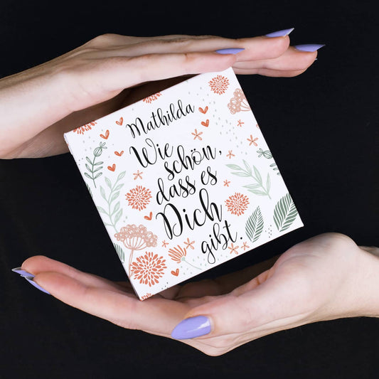 Wie schön, dass es dich gibt - mit leckerem Inhalt