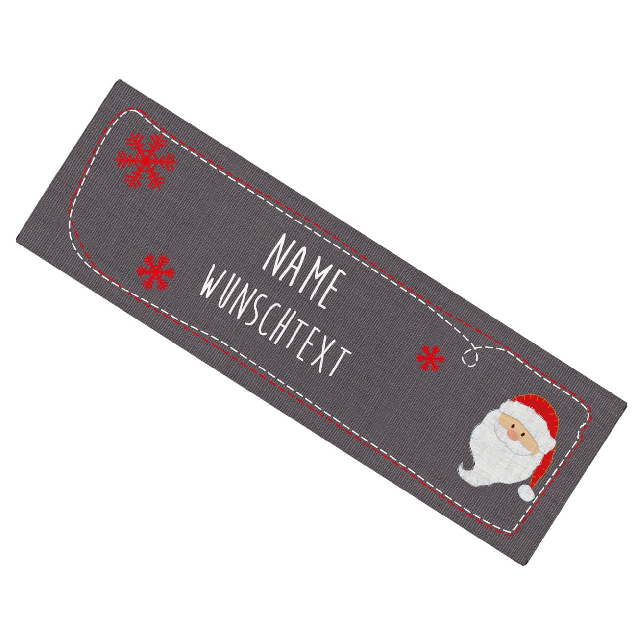 XL Weihnachtschokolade mit Name und Wunschtext