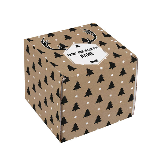 Geschenkverpackung aus Pappe mit Ihrem Wunschnamen