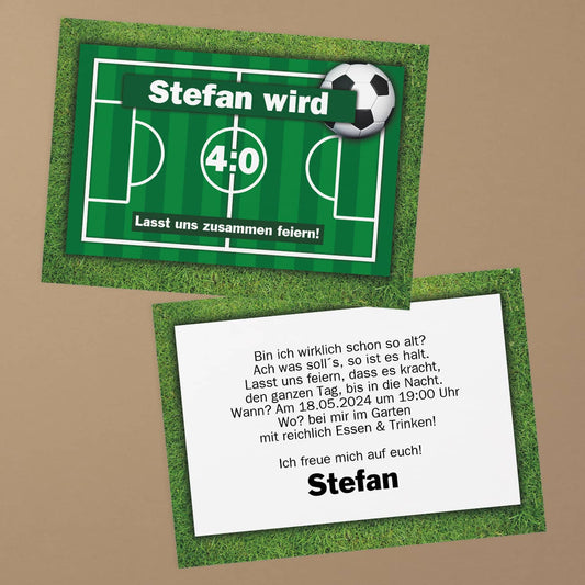 Mit Alter, Text & Name personalisiert