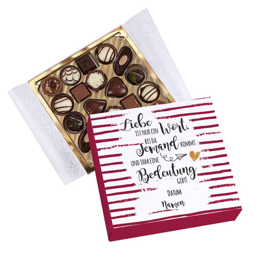 Mit Ihrem Datum und Namen