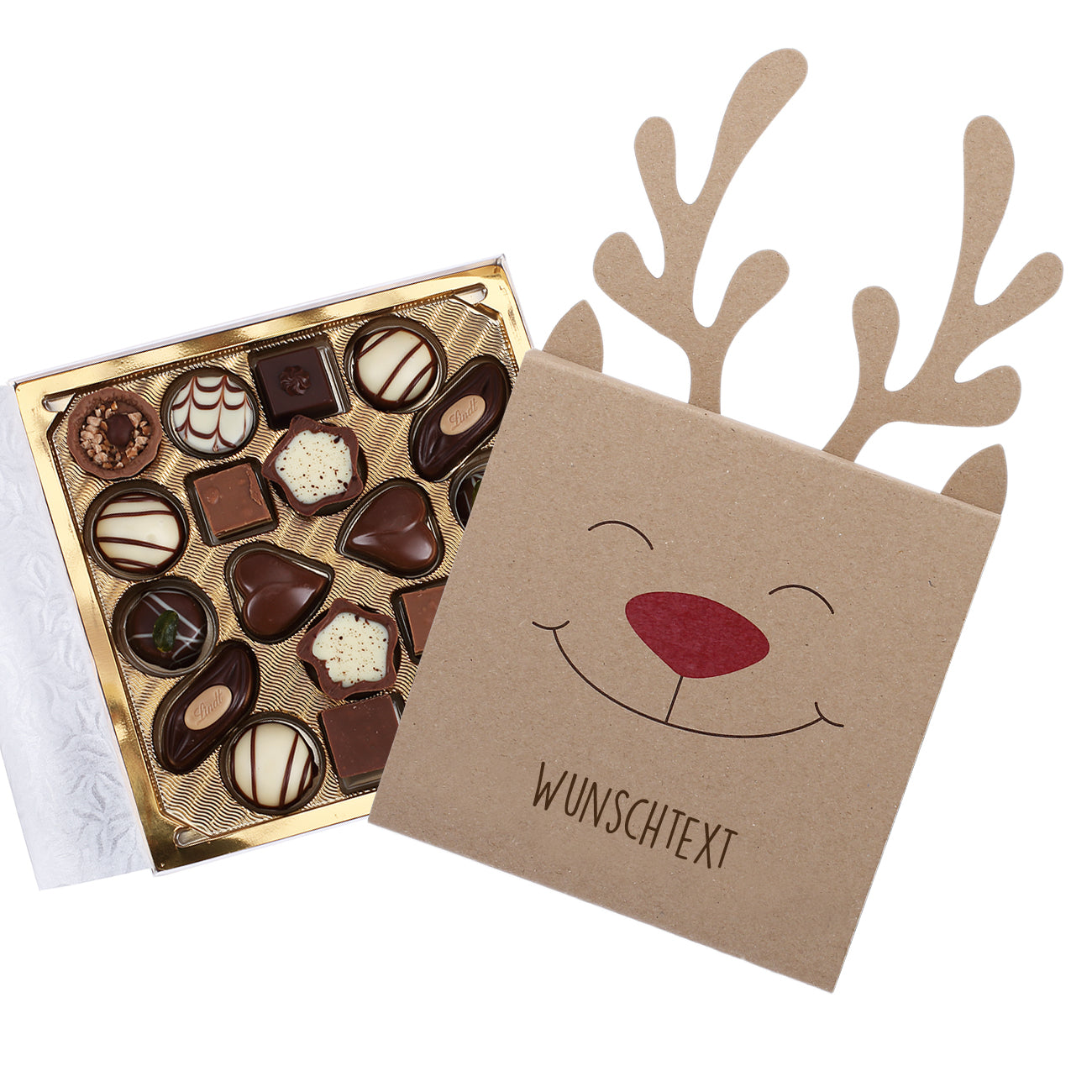 Lindt Pralinen mit Wunschtext