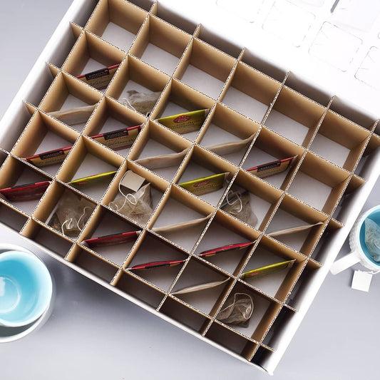 Mit 30 Fächern zum Selbst Befüllen