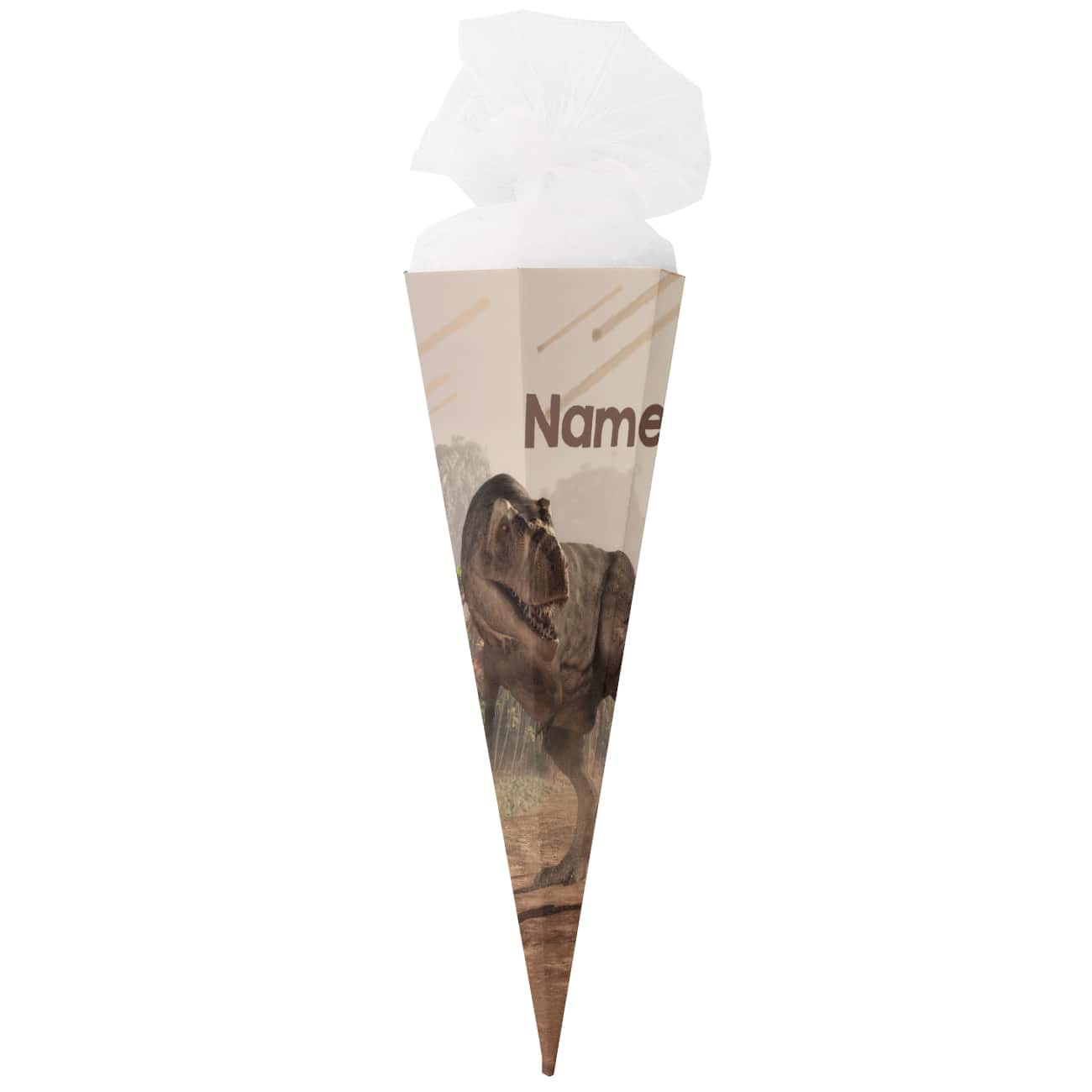 Dino Zuckerüte mit Ihrem Namen