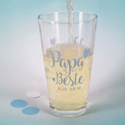 Trinkglas für den besten Papa