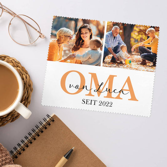 Brillenputztuch für die beste Oma