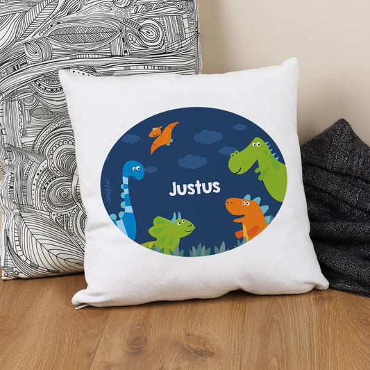 Süßes Dinomotiv von Striefchen® mit Ihrem Wunschnamen