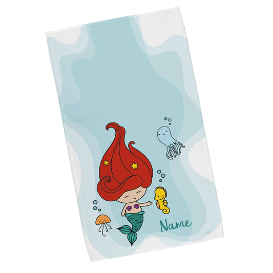 Handtuch mit kleiner Meerjungfrau in zwei Größen