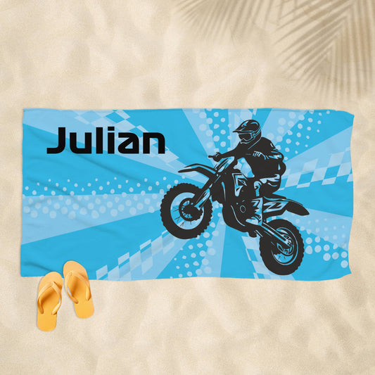 Persönliches Handtuch mit Extremsport - Motiven in 5 verschiedenen Farben