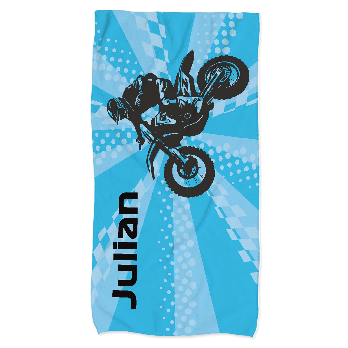 Persönliches Handtuch mit Extremsport - Motiven in 5 verschiedenen Farben