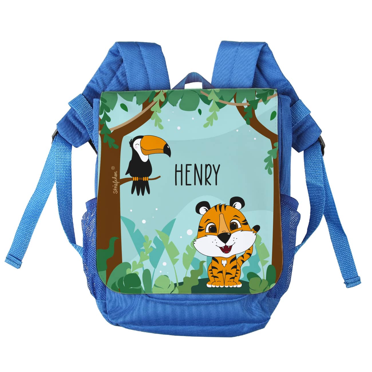 Rucksack für Kindergartenkinder in Blau