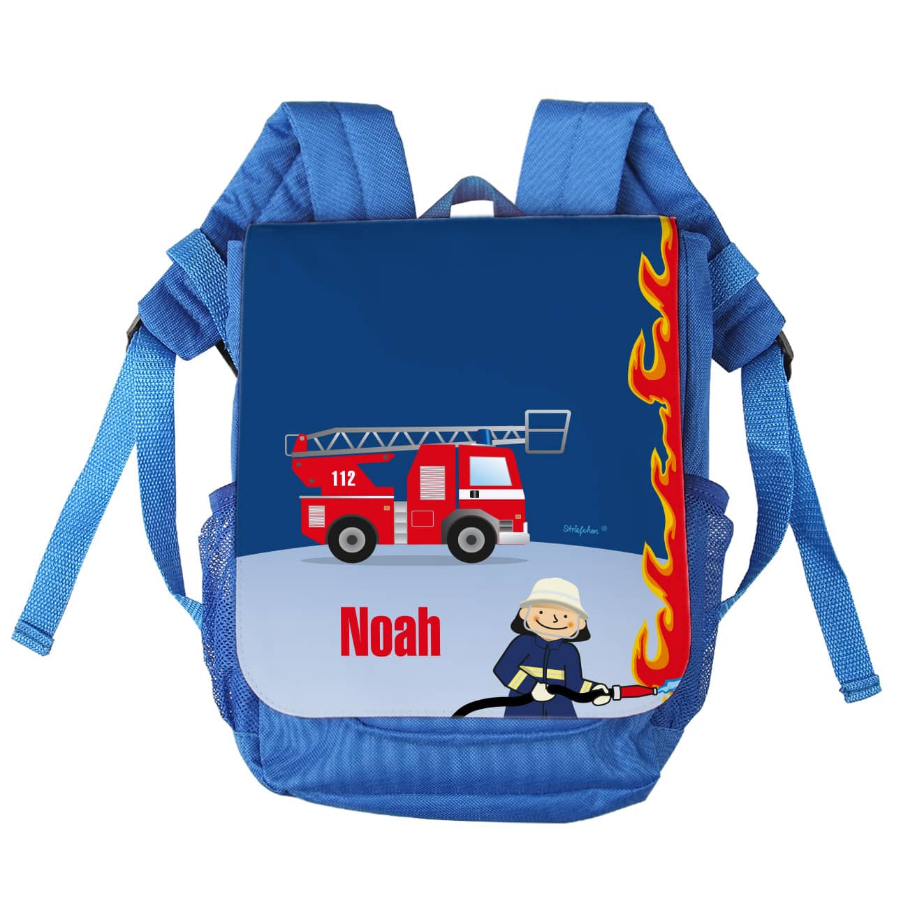 Feuerwehrrucksack mit Name