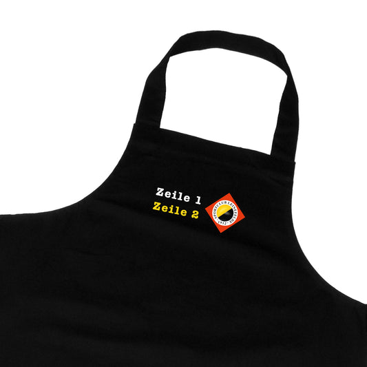 SC Leinefelde 1912 Grillschürze mit Vereinslogo und Wunschtext