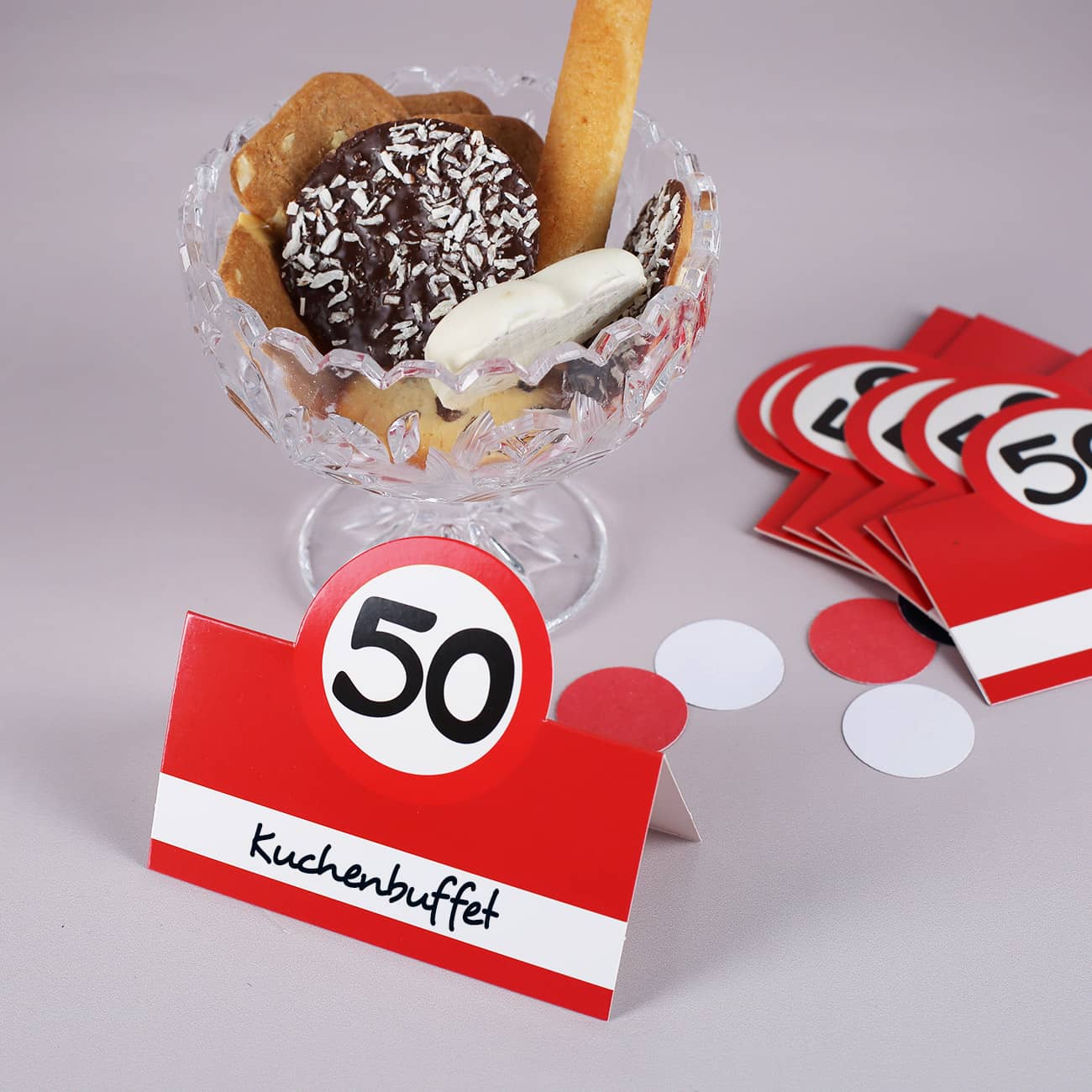 Buffet und Tischkarten