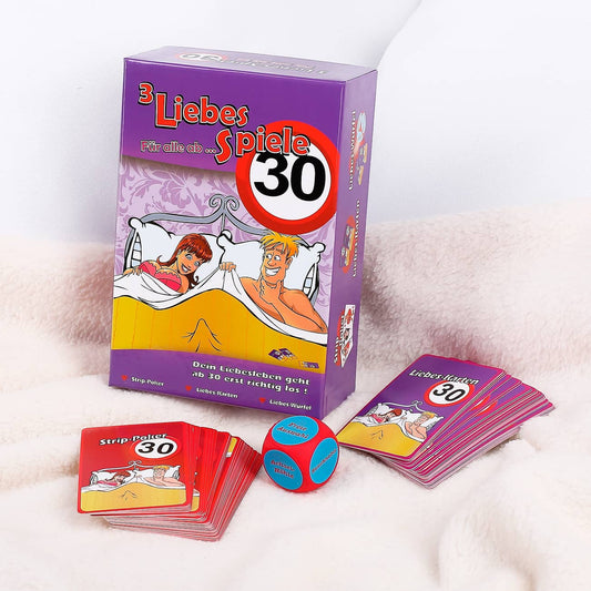 3 Liebes-Spiele für alle ab 30 !